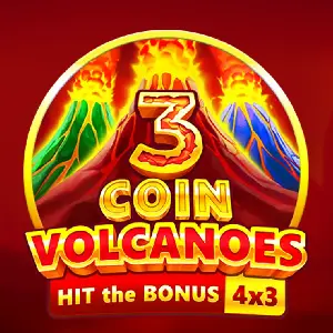 Yes77 Casino selection featuring 3 Coin Volcanoes